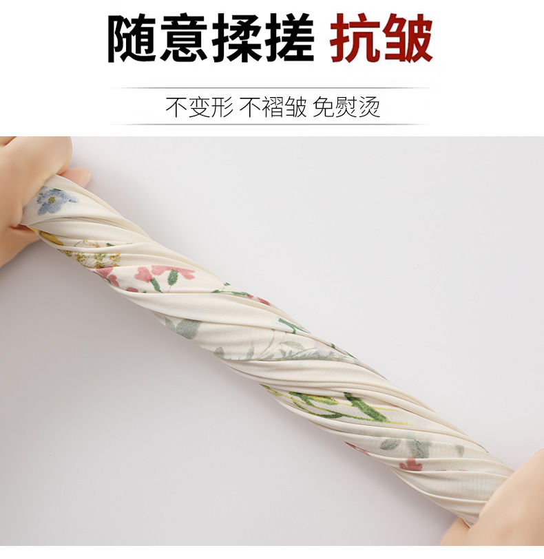 Quần tây nữ cạp cao in họa tiết hoa dâm bụt, dáng ống đứng, thiết kế tạo eo thon — Hoa đen chi tiết 18