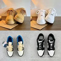 Putian pure original high version Air Force One aj1 low-top Lightning Barb Dunk черно-белая мужская и женская спортивная обувь с пандой