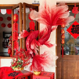 灯笼;场地布置道具;旗帜