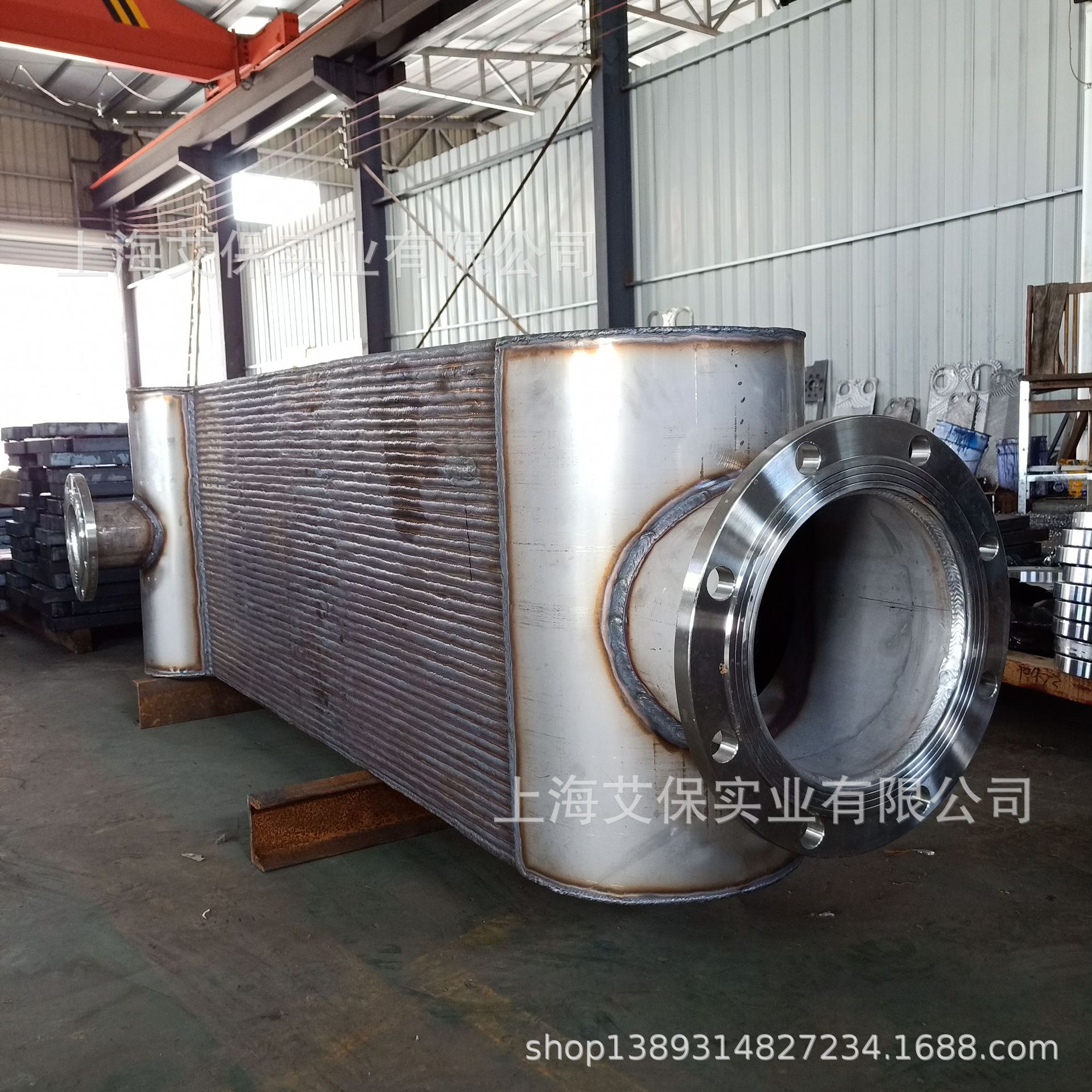 江苏全焊接换热器厂家 316L不锈钢 焊接式宽流道板式换热器
