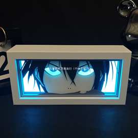 简约风野良神动漫纸雕灯卧室/客厅/书房资格送闺蜜/朋友礼物跃早