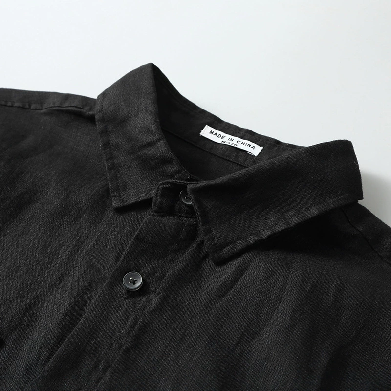 Summer shirt, plus size, cotton and linen