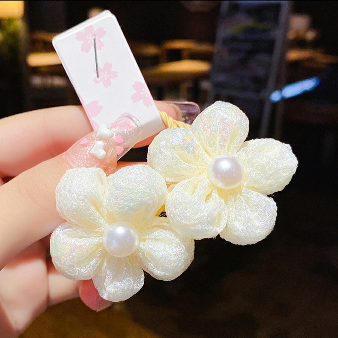 Fresh flower rubber band
