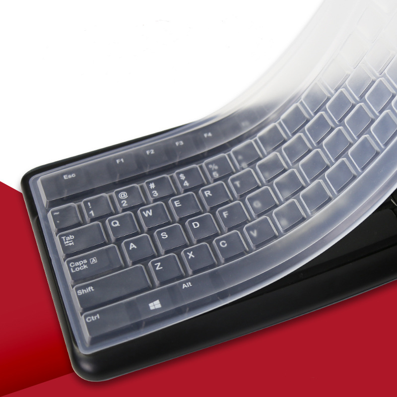 贴客台式机通用键盘膜透明膜k位键盘保护膜大键盘保护膜适用