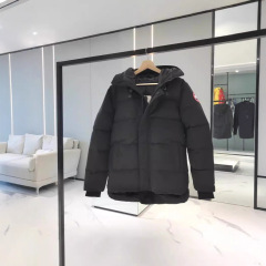 跨境专供莆田大鹅17同款男女款夹克情侣款冬季加厚羽绒服批发