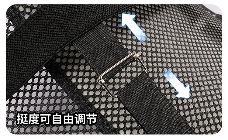 New Hot-Selling Summer-Specific Ice Silk Car Seat Lumbar Support Pad, Ventilated, Breathable, and Cool