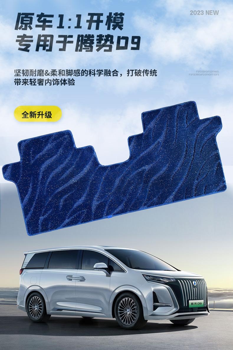 Suitable for Dengshi D9 star carpet star mat BYD business car modification accessories special supplies