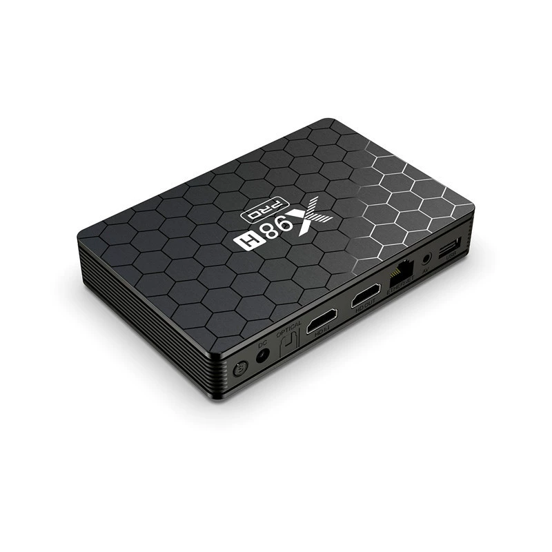 [X98H PRO H618 Android12 ТВ-бокс с Bluetooth WIFI6 4GB+64G телевизионная приставка]