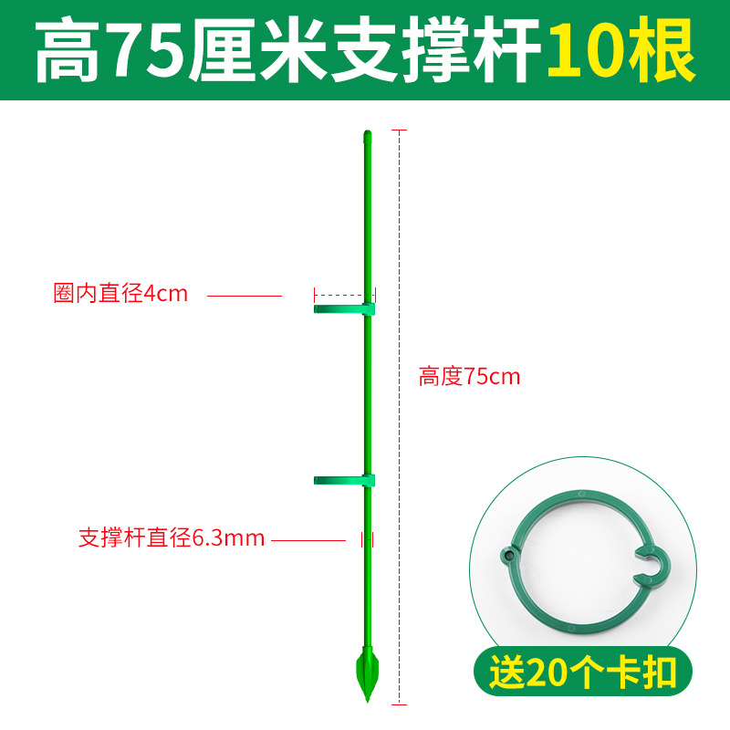 Combinação de 75 cm de altura [10 peças] vem com 20 fivelas + 10 plugues de aterramento