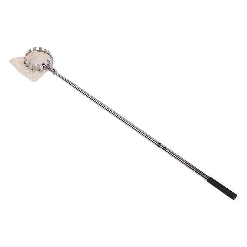 Dispositivo de recolección de frutas de acero inoxidable de múltiples especificaciones alargado Dispositivo de recolección de frutas de varilla larga de gran altitud de huerto