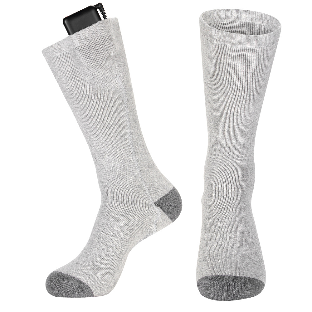 Calcetines térmicos transfronterizos calcetines eléctricos calentadores calcetines calentadores calent