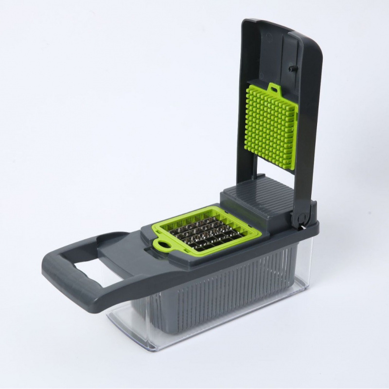 Cortador de Verduras Multifuncional de Acero Inoxidable para Cocina