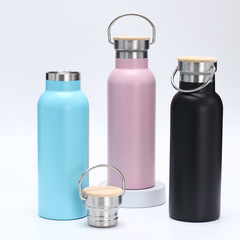 American 304 stainless steel vacuum insulated cup portable large-capacity sports water bottle outdoor mountaineering kettle sports bottle