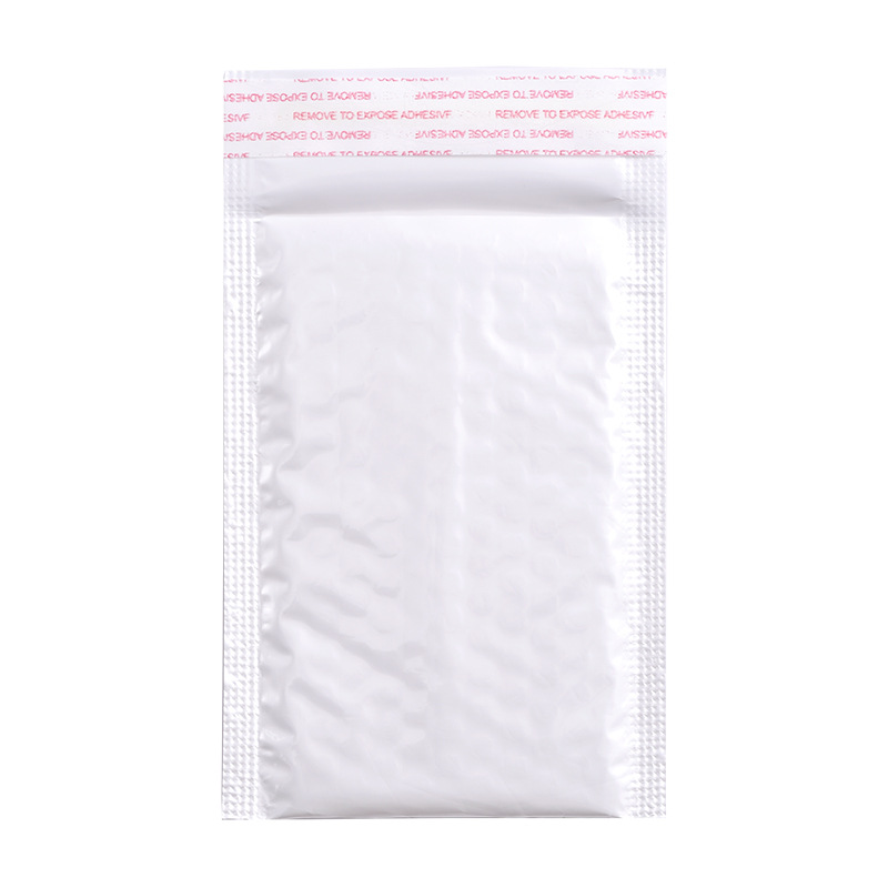 Bolsa de burbuja de película de perla blanca fábrica a prueba de golpes bolsa de sobre de burbuja expresa al por mayor bolsa de espuma de embalaje autoadhesiva engrosada