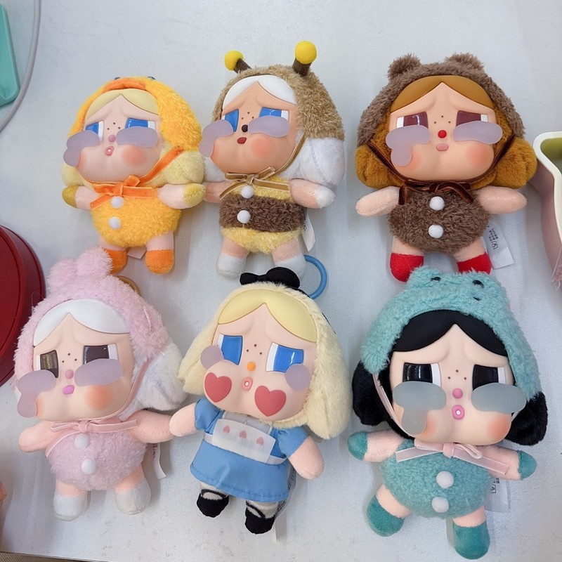 CRYBABY ティアーズファクトリー シリーズ ビニールフェイスぬいぐるみ ブラインドボックス トレンドペンダント 周辺機器 Douyin Xiaohong|undefined