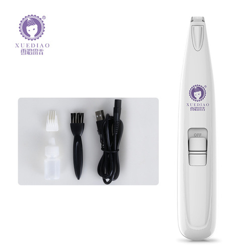 Snow Fox Scent Dogs Cats Pet Foot Hair Trimmer LED Electric Hair Trimmer Pet Supplies Electric Shaver