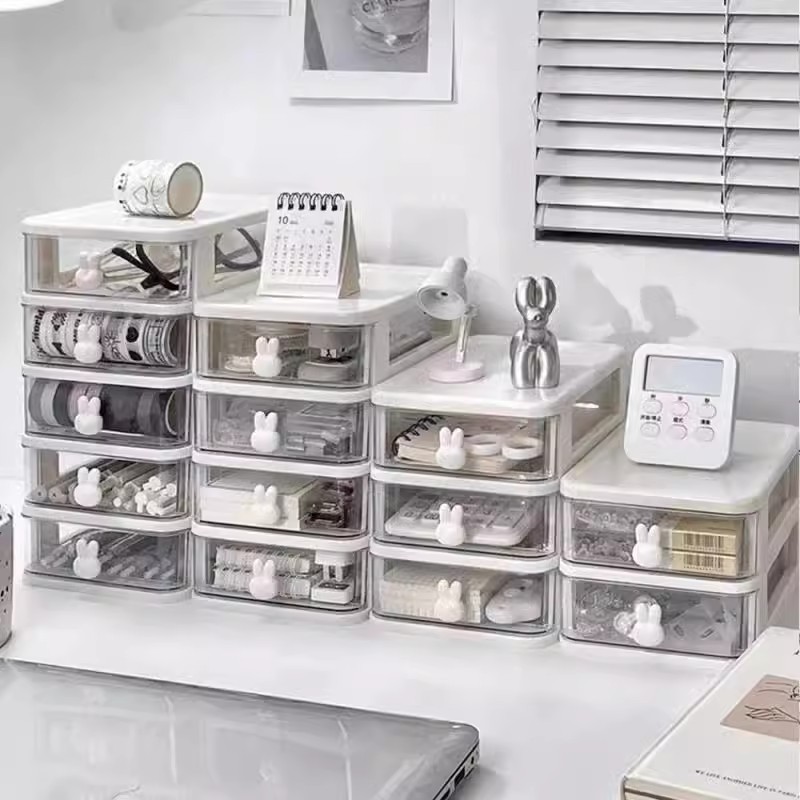 La Caja de almacenamiento de escritorio del partido estudiantil es linda y de alto valor facial, la Caja de almacenamiento, los escombros de la pluma, los lápices labiales y los cosméticos están en Stock.