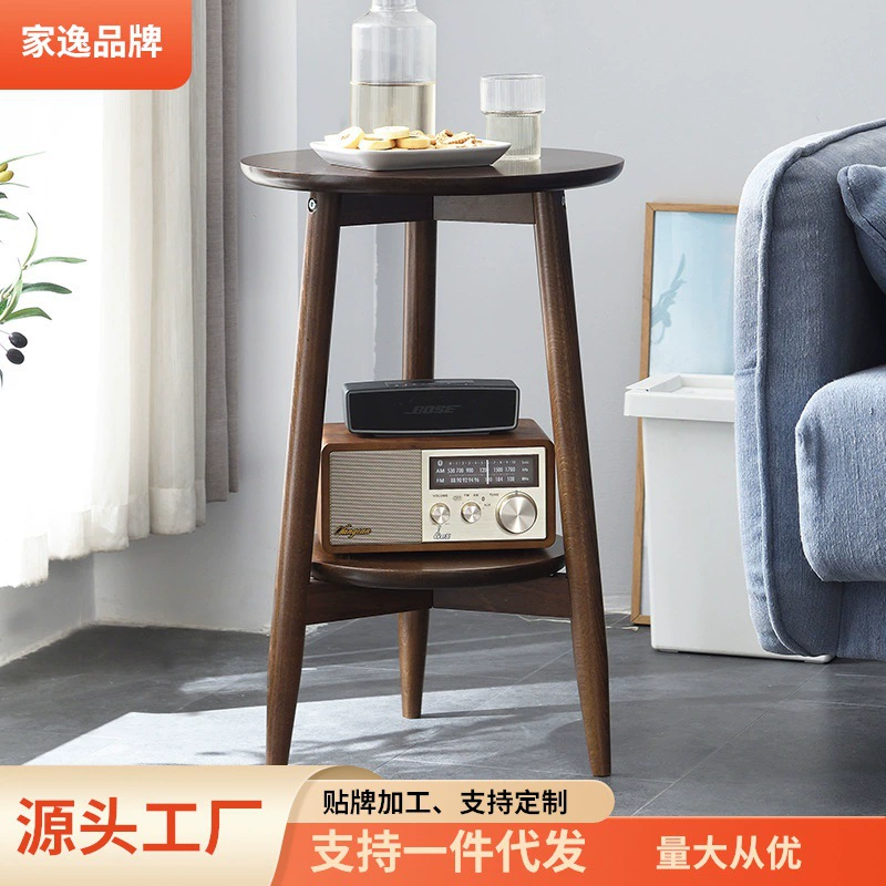 Jiayi Диван Приставной столик Маленький круглый стол Маленький журнальный столик Мини Простой Приставной столик Домашний креативный скандинавский угловой маленький стол Угловой столик