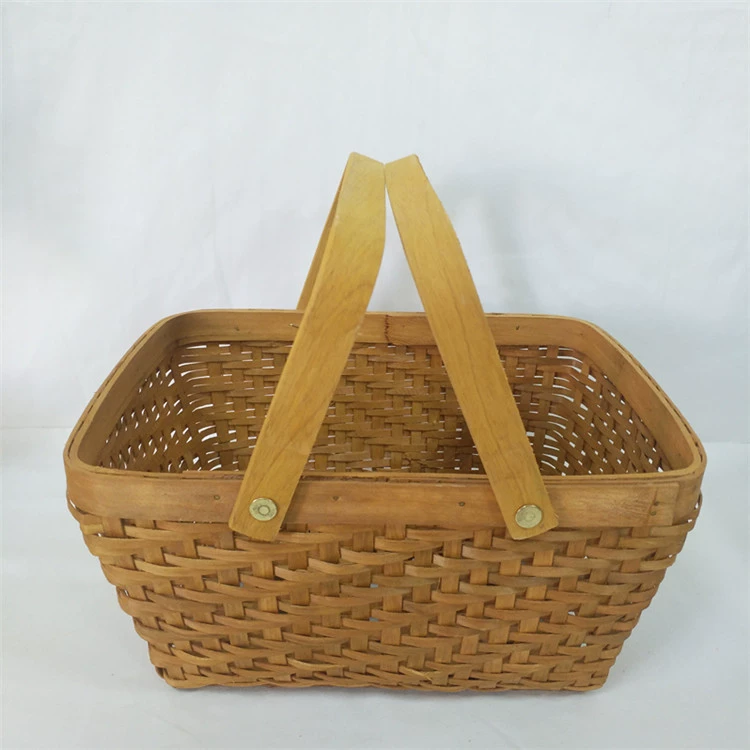 Woven wooden pack, handheld storage system, Birthday gift