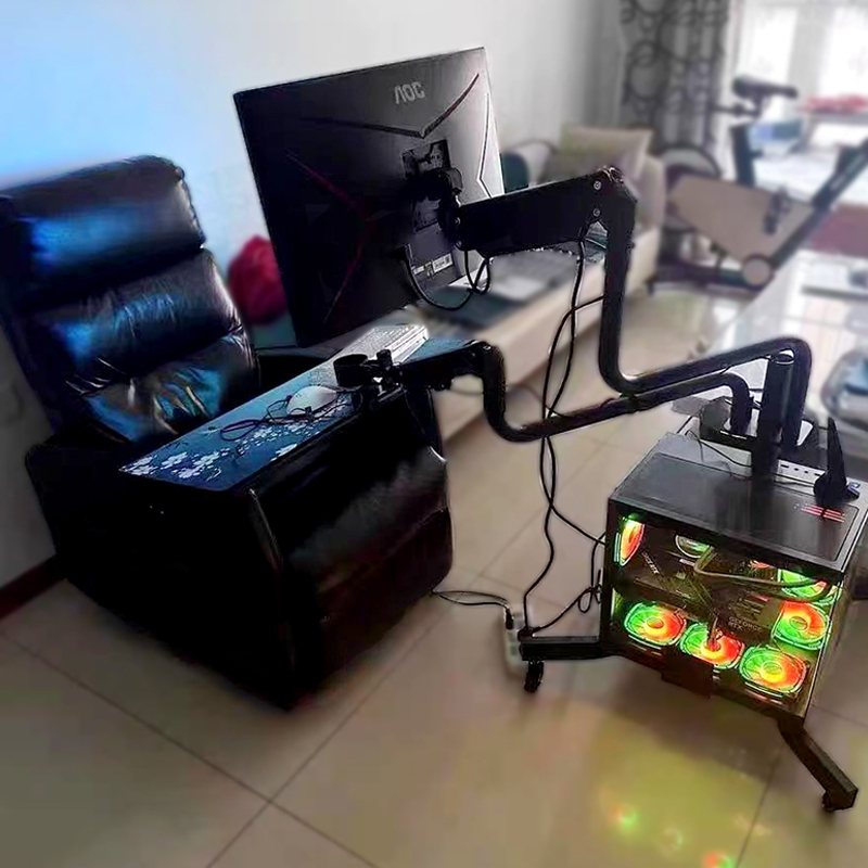 ✅ Suspended Bracket Computer Desk Desk Gaming Table Recliner Lazy Table Removable Lifting Bedside Standing Computer
