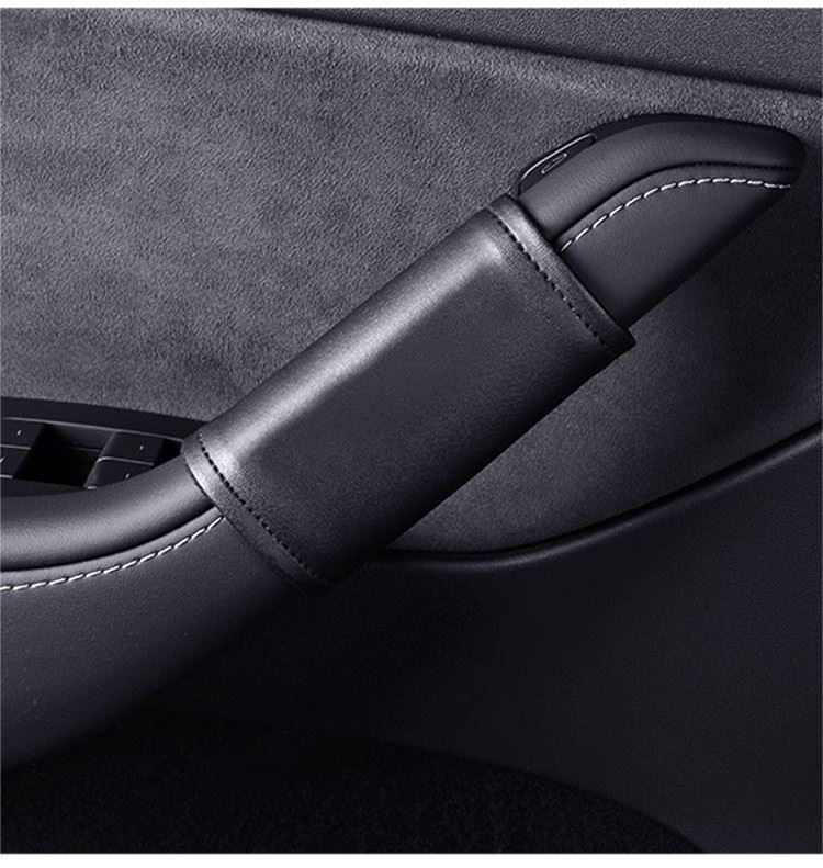 Special Tesla model3 Y Door Inner Door Handle Handle Protective Cover for Special Car All Seasons Universal Protective Cover