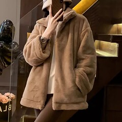 时尚气质卫衣外套女秋冬新款网红保暖百搭名媛休闲显瘦宽松韩版潮