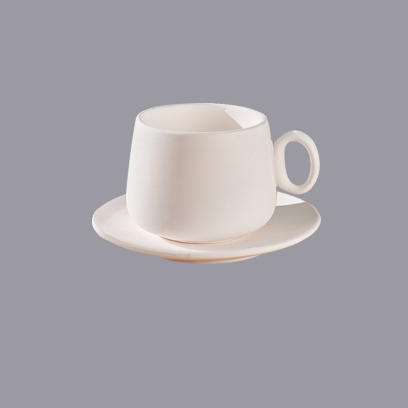 Taza de Cerámica en Blanco Cerámica para Pintar DIY, Bajo Esmalte para Manualidades DIY image 23