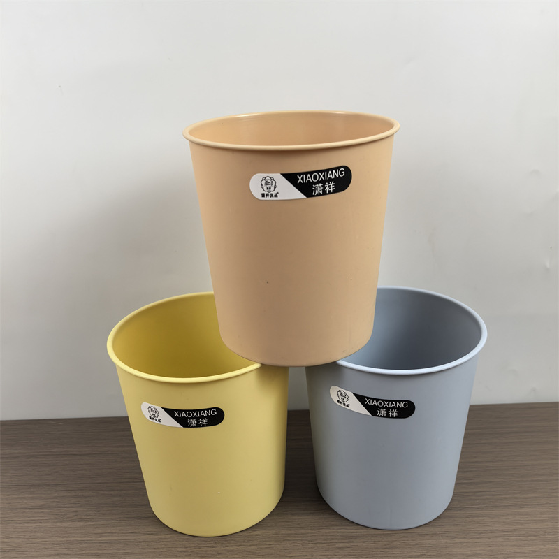 Papelera de escritorio mini linda, cubo de almacenamiento para clasificación en dormitorio y oficina, venta al por mayor.