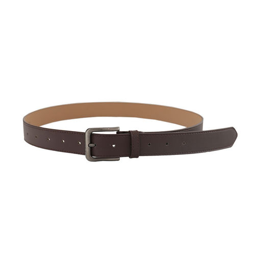 South Korea's 2024 new black belt for women, American retro niche, simple and versatile decorative jeans belt for men