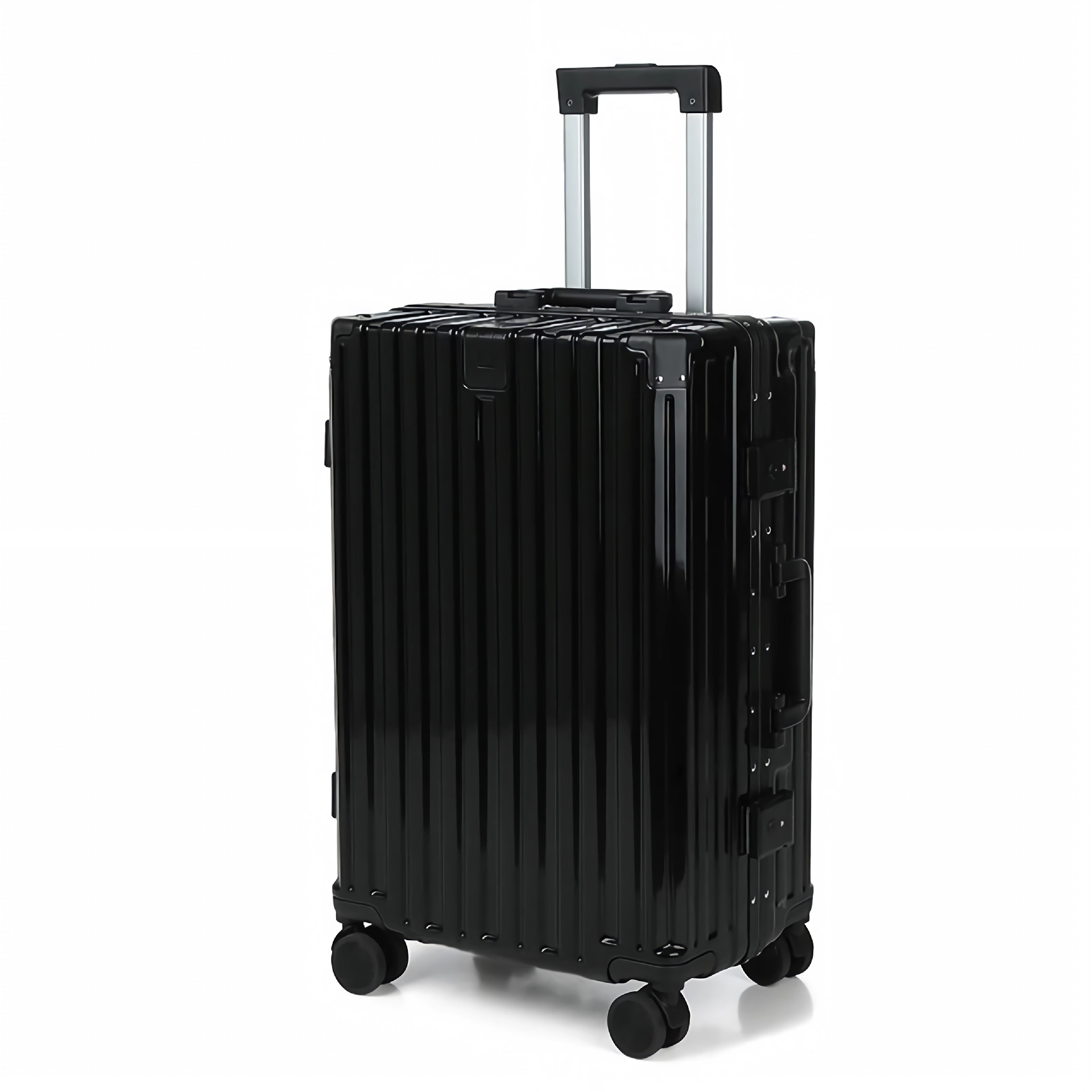 [Fábrica de selección estricta] 20 pulgadas maleta de marco de aluminio caja de cifrado de gran capacidad nueva caja de tracción 24 pulgadas ruedas universales