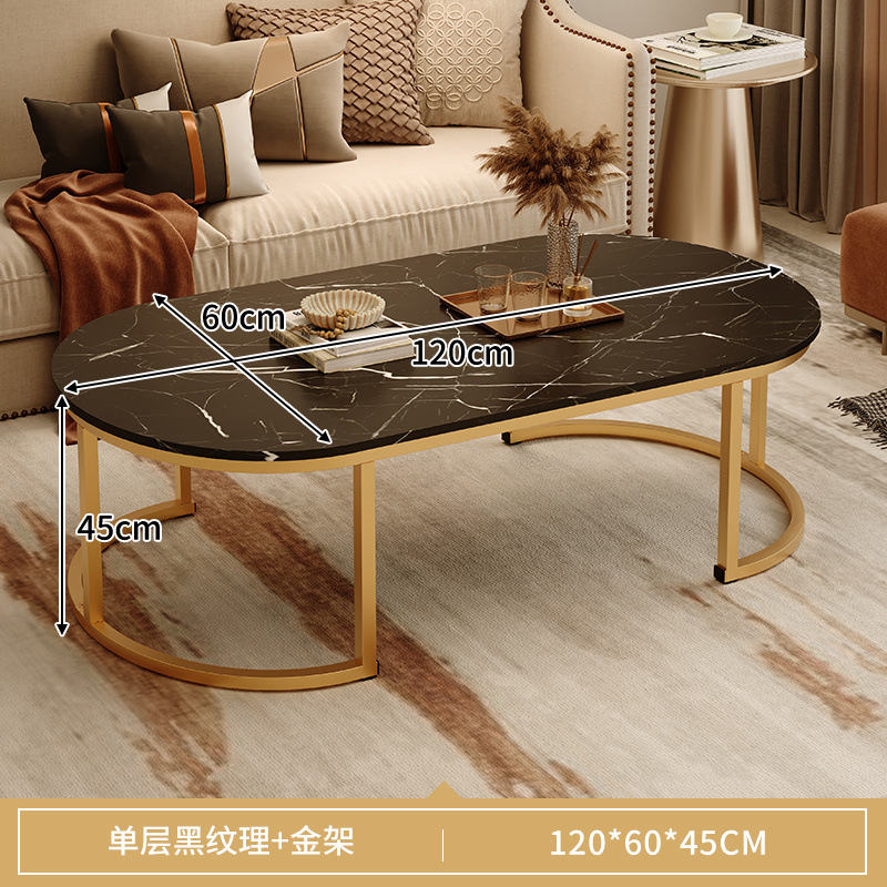 Mesa de centro Sala de estar Mesa de doble capa para el hogar Mesa lateral de sofá Casa de alquiler de apartamento pequeño nórdico simple Mesa de centro Balcón Mesa de té