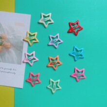 多巴胺发饰头饰ins高级感发卡发夹无痕发夹diy底夹一字刘海夹卡子