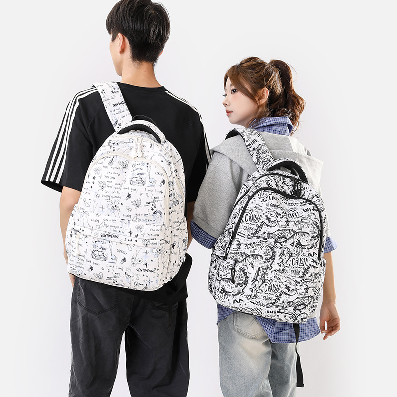 Mochila de pescado natural para estudiantes de escuela primaria de niñas, Mochila de alta calidad, Mochila de gran capacidad para estudiantes de secundaria.