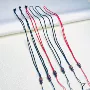 手工素雅编制咖啡色吊坠绳