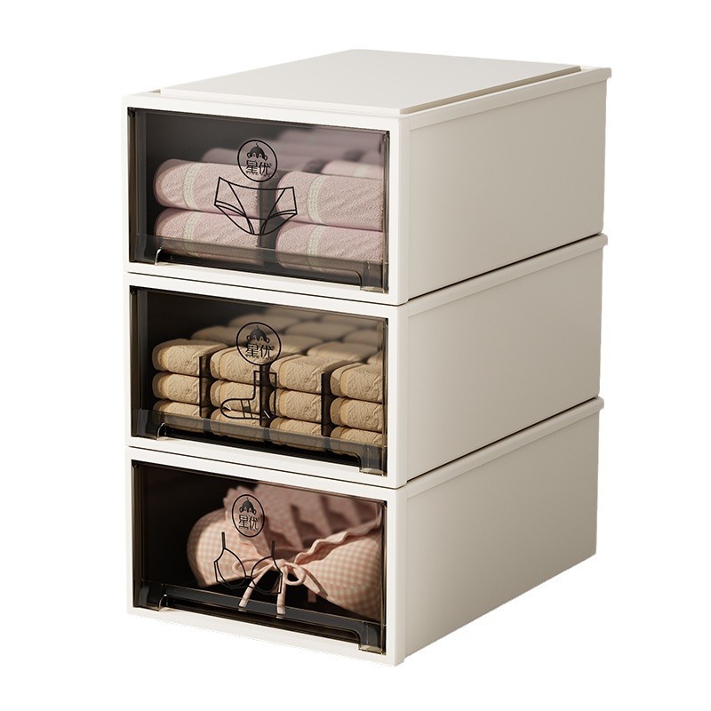 下着収納ケース引き出し式家庭用肌着収納ケースブラジャー下着靴下三合一整理箱|undefined