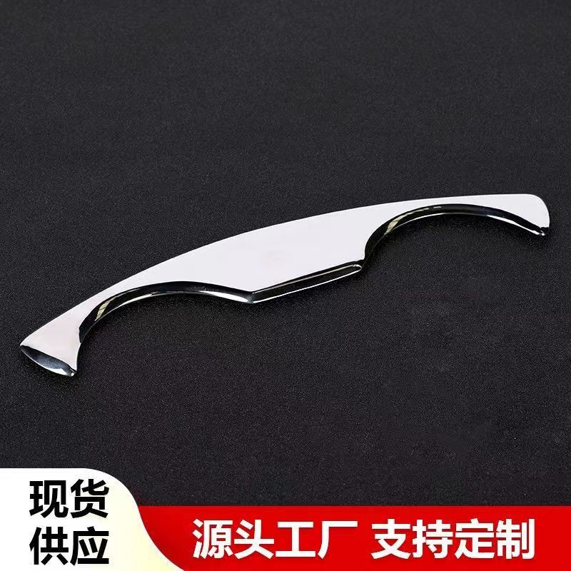 ステンレス製筋膜ナイフ、フィットネススポーツナイフ、筋肉ヨガスタジオマッサージナイフ、5点セット