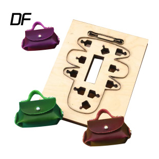 Mini small twist bag knife mold manual diy leather blanking mold sharp and durable hand knock too convenient Japanese knife