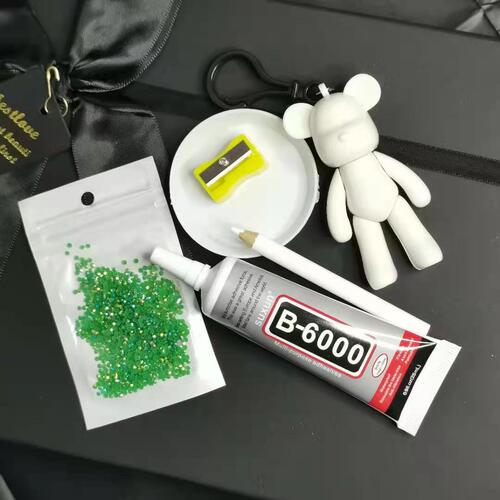 DIY Self-needle Embroidery Drill Nail Art Glue Tool B7000 Toothpaste Glue Decorative Phone Screen Strong Adhesive