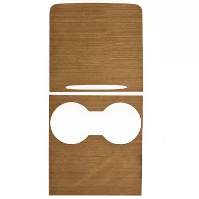 Suitable for Tesla Model 3/Y Central Control Pc Panel Film, Suede Leather and Solid Wood Sticker Modification, Car Anti-Slip (Anti-slip mat) - old-style-wood-grain-central-control-sticker