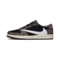 Aj1 dark brown barb-first layer cowhide