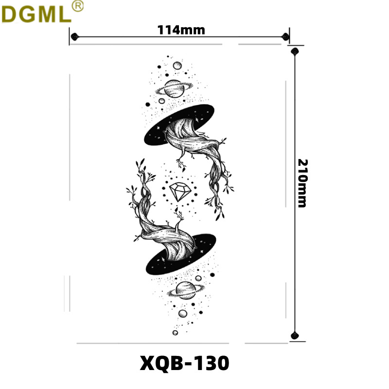 Pegatinas de tatuaje dibujos animados flor brazo pegatinas medio brazo completo oso ciervo divertido transfronterizo color creativo tatuaje pegatinas al por mayor