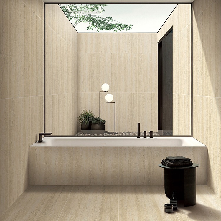 High-grade designer simple cave stone tile marble hotel lobby living room wall tile bathroom restaurant floor tile