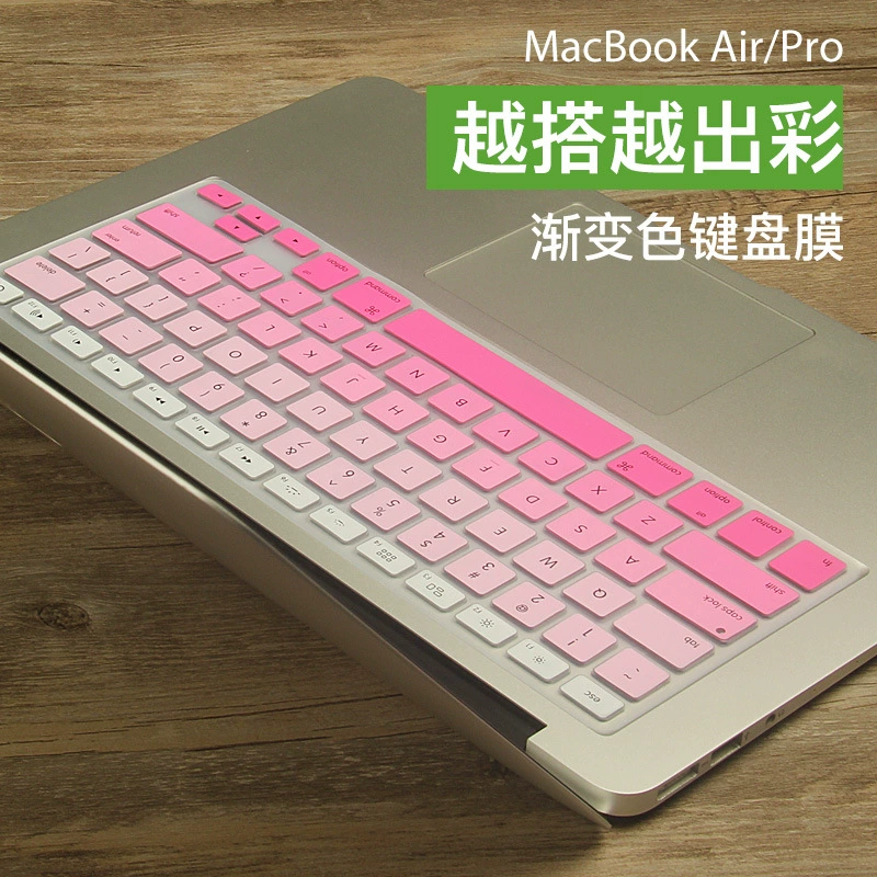 Apple, compatible protective rainbow iPhone13 Pro, keyboard, dust cover, macbook, gradient