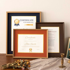 畢業證書框A4榮譽專利相框掛牆裝裱畢業獎狀展示框亞克力畫框20寸