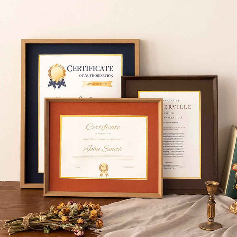 Graduation certificate frame A4 honor patent photo frame wall mounting graduation award display frame acrylic picture frame 20-inch Graduation certificate frame A4 honor patent photo frame wall mounting graduation award display frame acrylic picture frame 20-inch