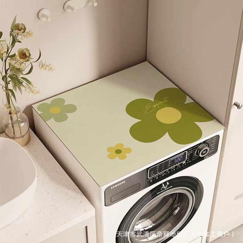 Cross-border wholesale anti-slip mat protector kitchen heat-resistant scratch-resistant mat stove top oven washing machine decorative dust-proof mat