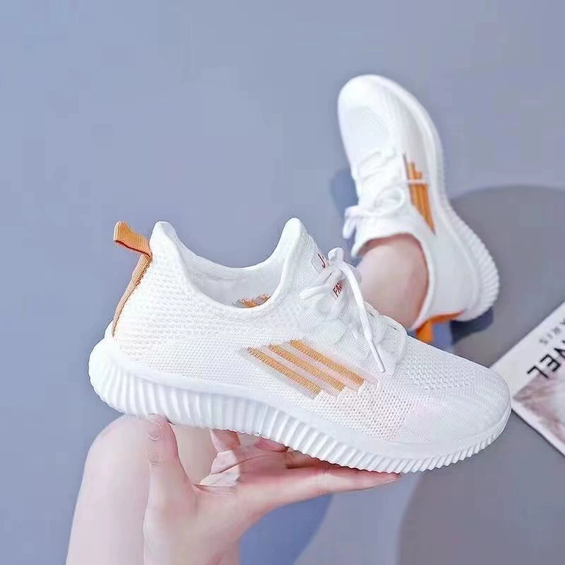 Женская обувь Весна и Осень Дышащая повседневная обувь Корейская спортивная обувь