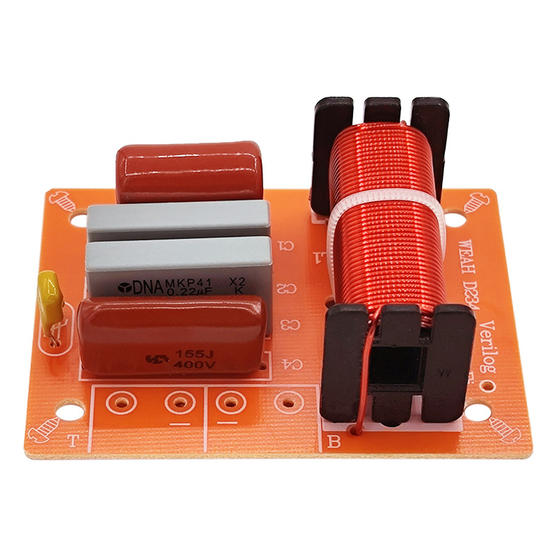 Oferta especial divisor de frecuencia de altavoz de dos frecuencias de alta fidelidad de alta y baja bidireccional de audio para el hogar divisor cruzado