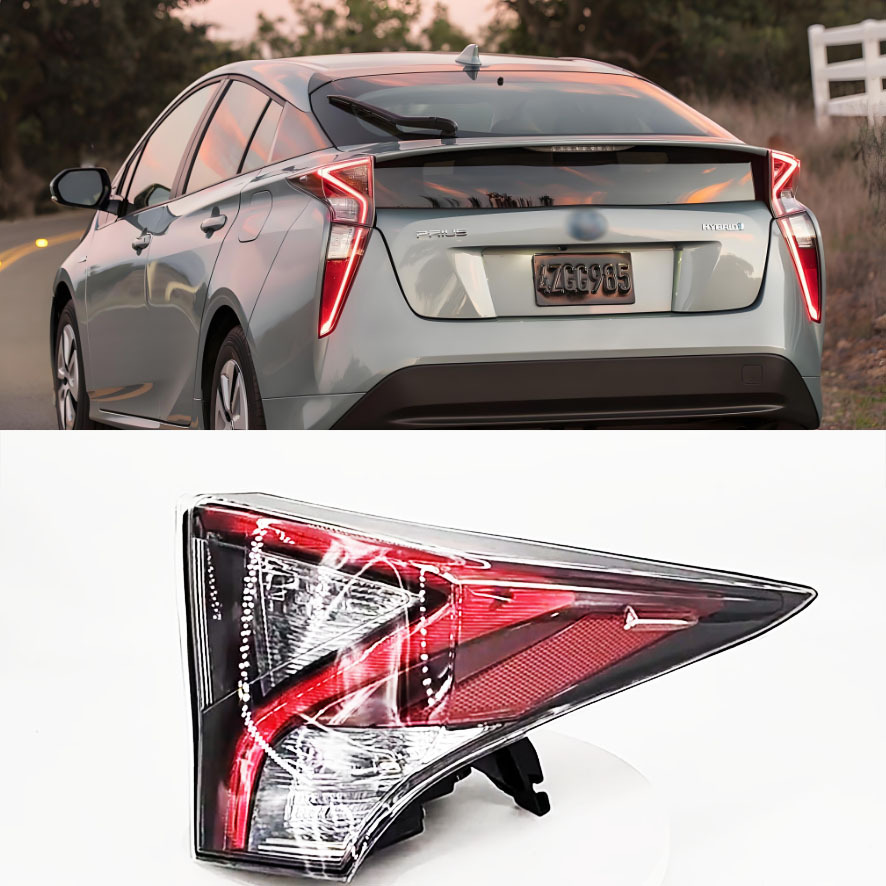 Aplicable a Toyota Prius 2016 - 2017 semieconjunto de luz trasera