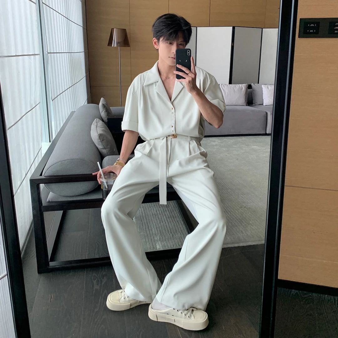 Apricot suit